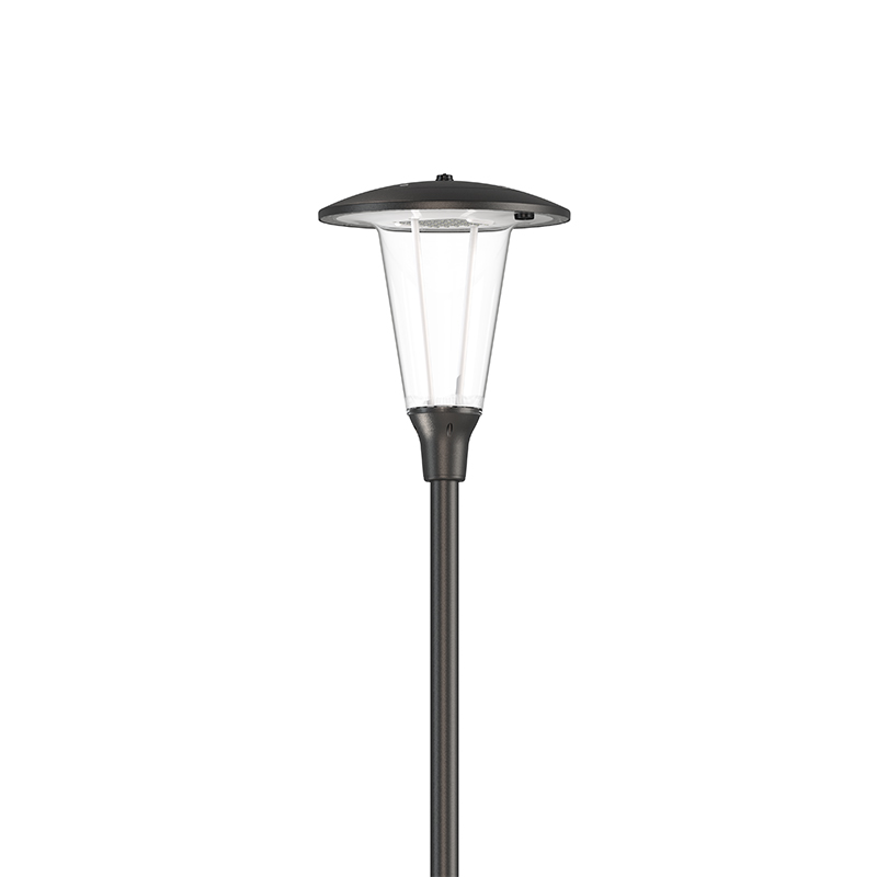 Moderne PC-Schüssel-LED-Parkleuchte für den Außenbereich Moderne PC-Schüssel-LED-Parkleuchte für den Außenbereich
